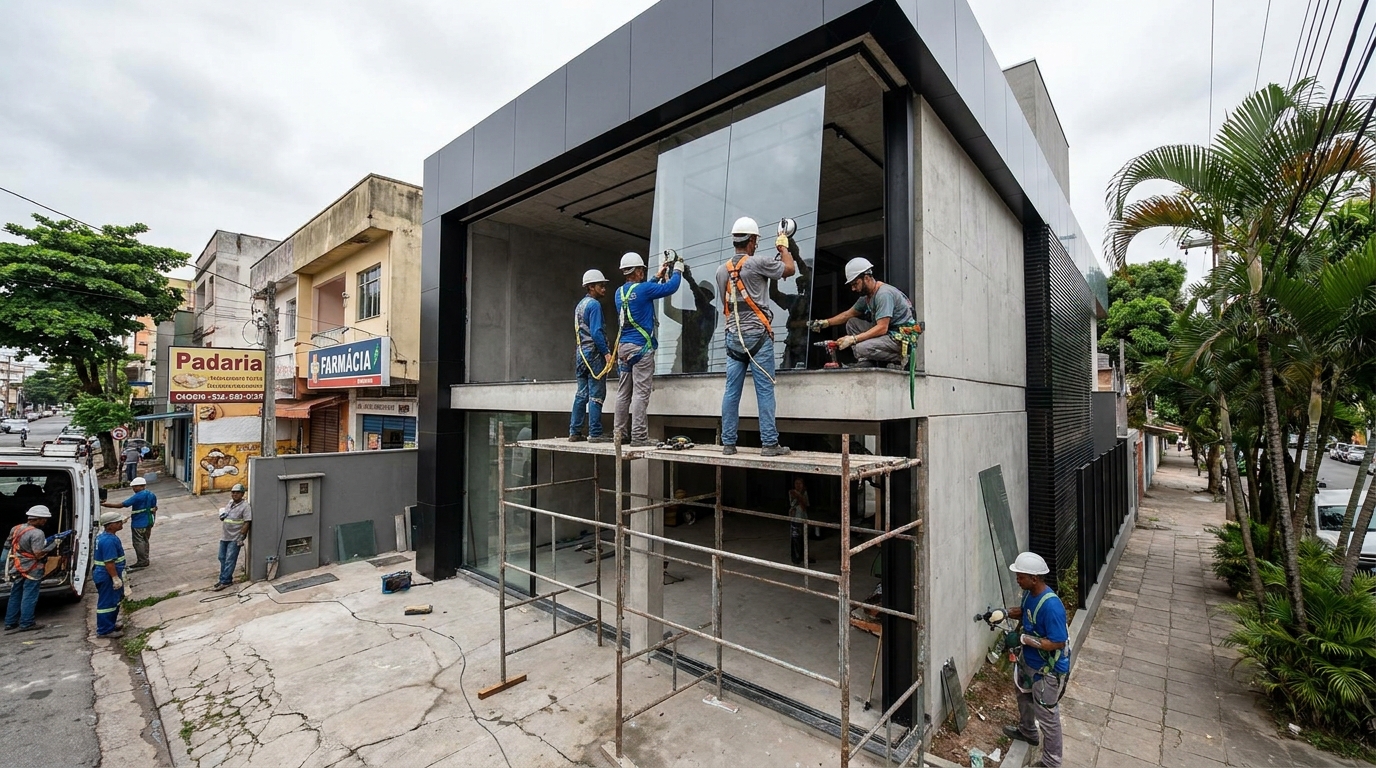 Fachadas para Lojas e Empresas em Fortaleza‑CE