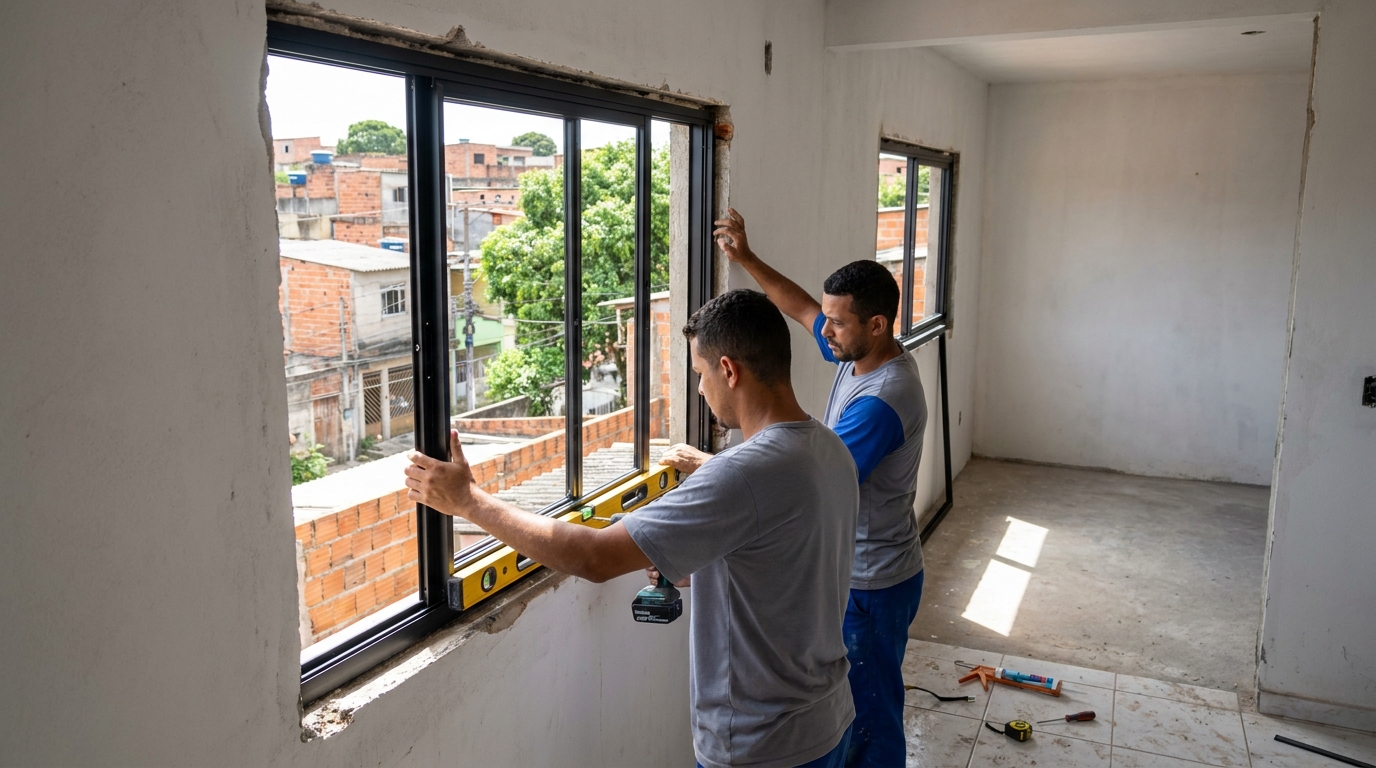 Produção de Portas e Janelas em Fortaleza‑CE