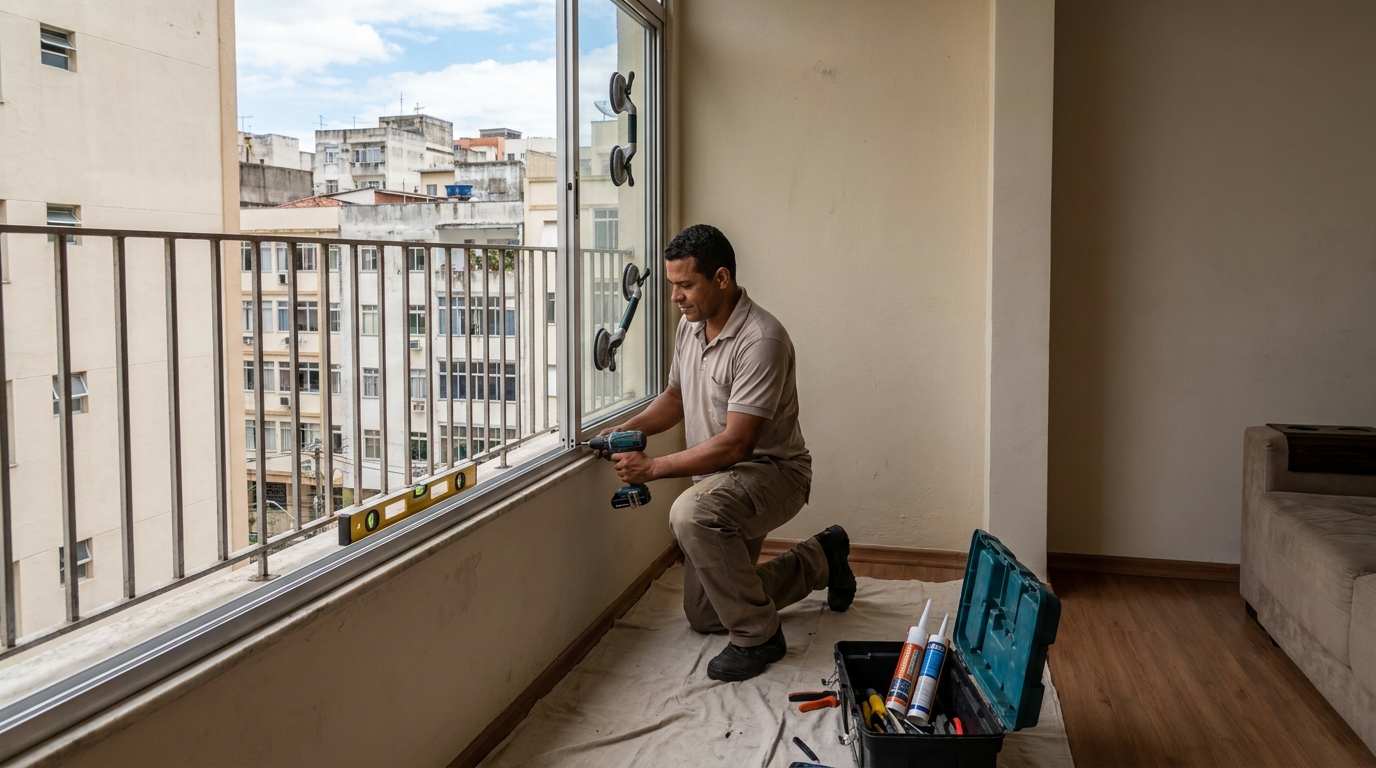 Janelas de Vidro em Fortaleza‑CE